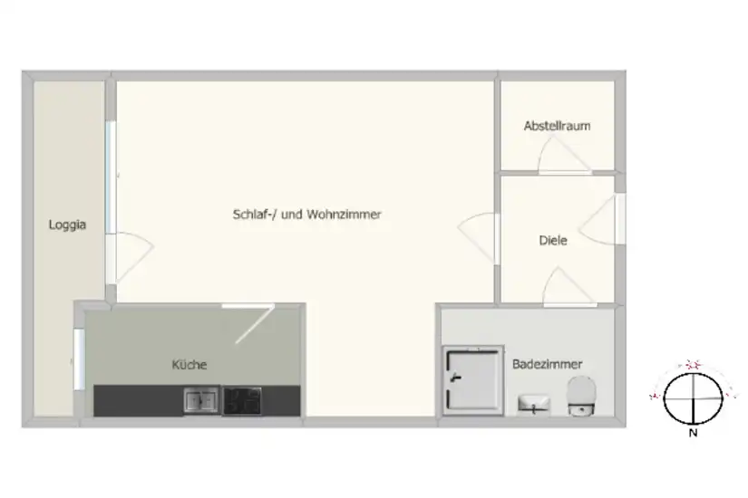Grundriss (unbemaßt)