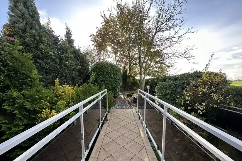 Gartenzugang von der Terrasse